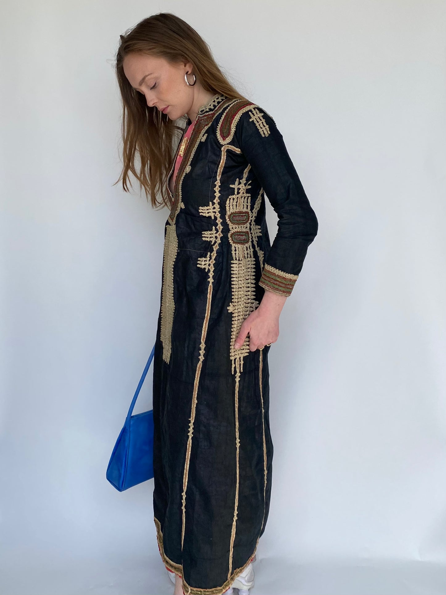 Vintage traditional embroidered dress