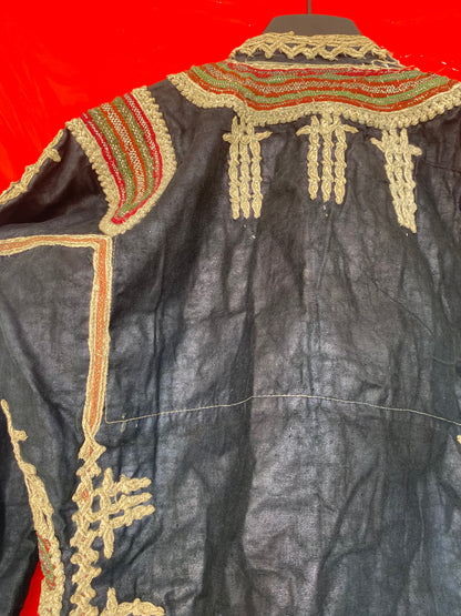 Vintage traditional embroidered dress