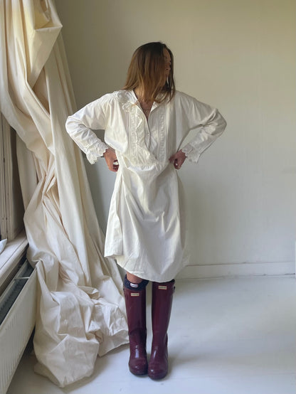 Vintage linnen broderie dress