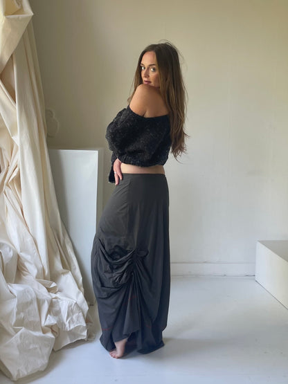 Cop Copine asymmetrical parachute skirt