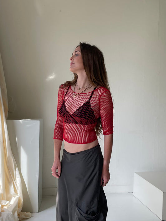 Fishnet top