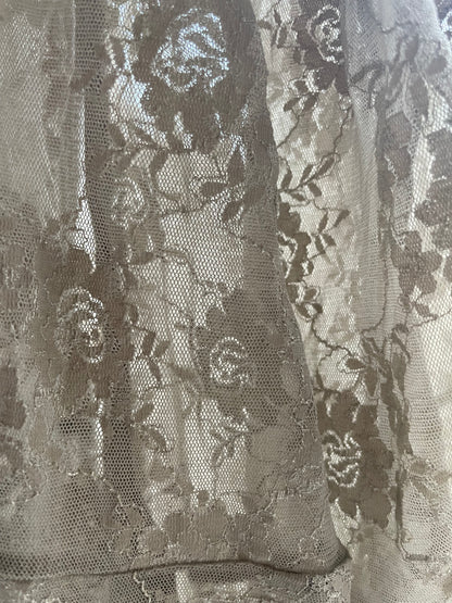 Sheer lace indie sleeze cardigan