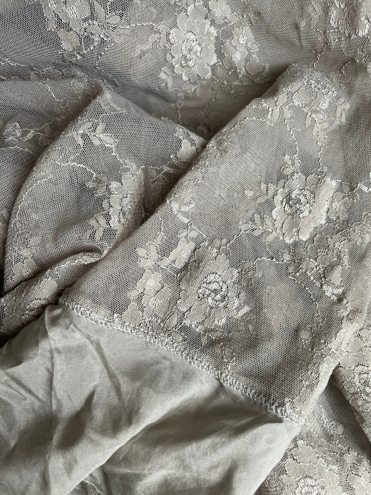 Sheer lace indie sleeze cardigan