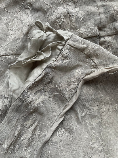 Sheer lace indie sleeze cardigan