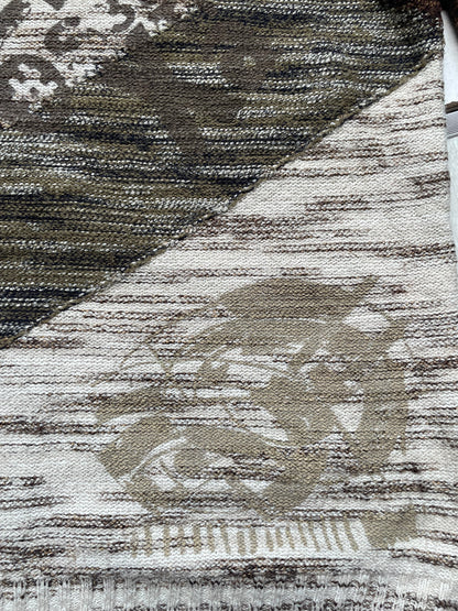 Knitted wool sweater