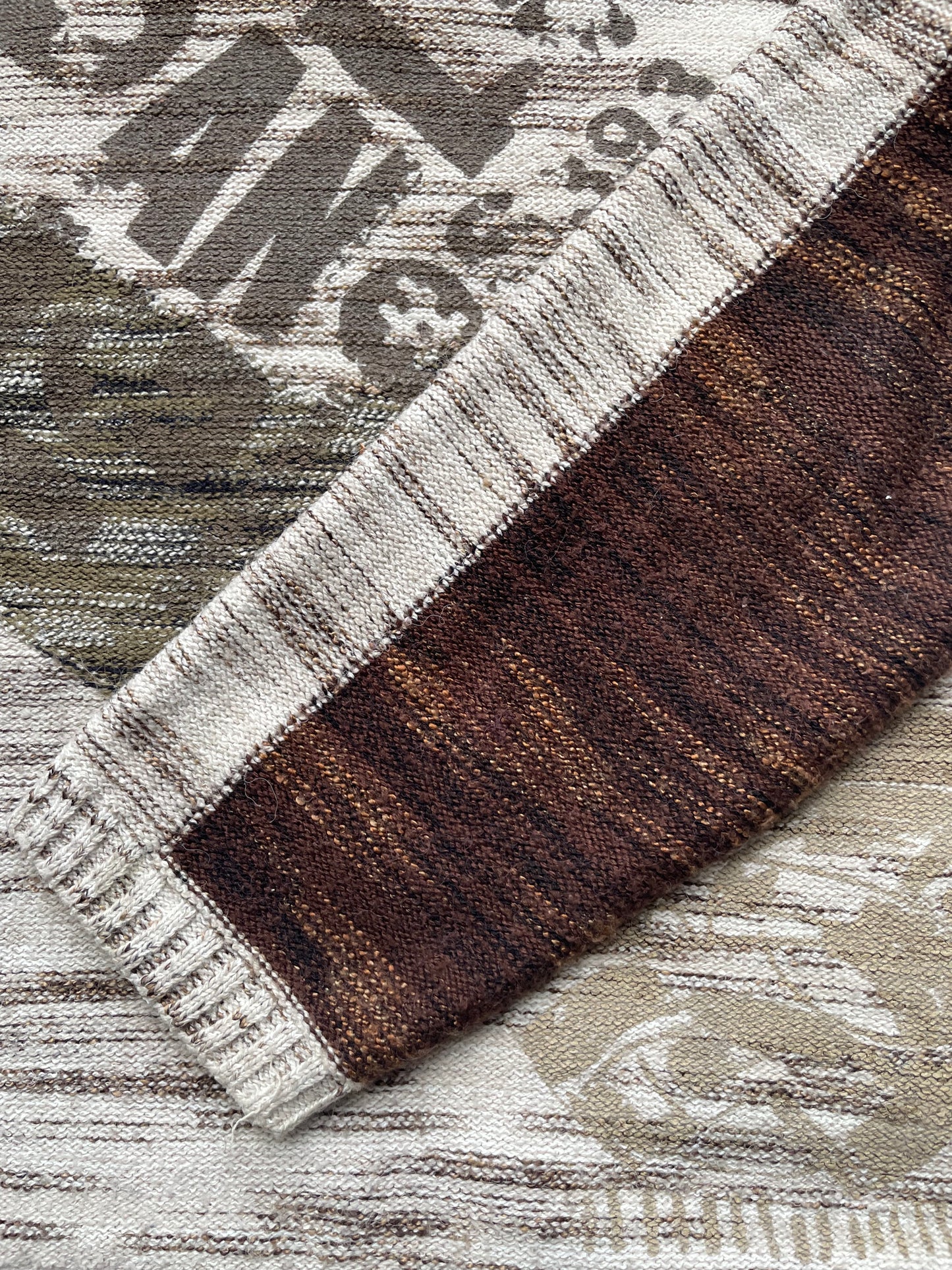 Knitted wool sweater