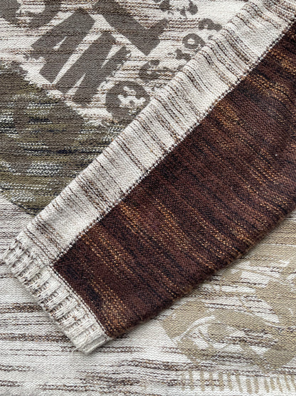 Knitted wool sweater