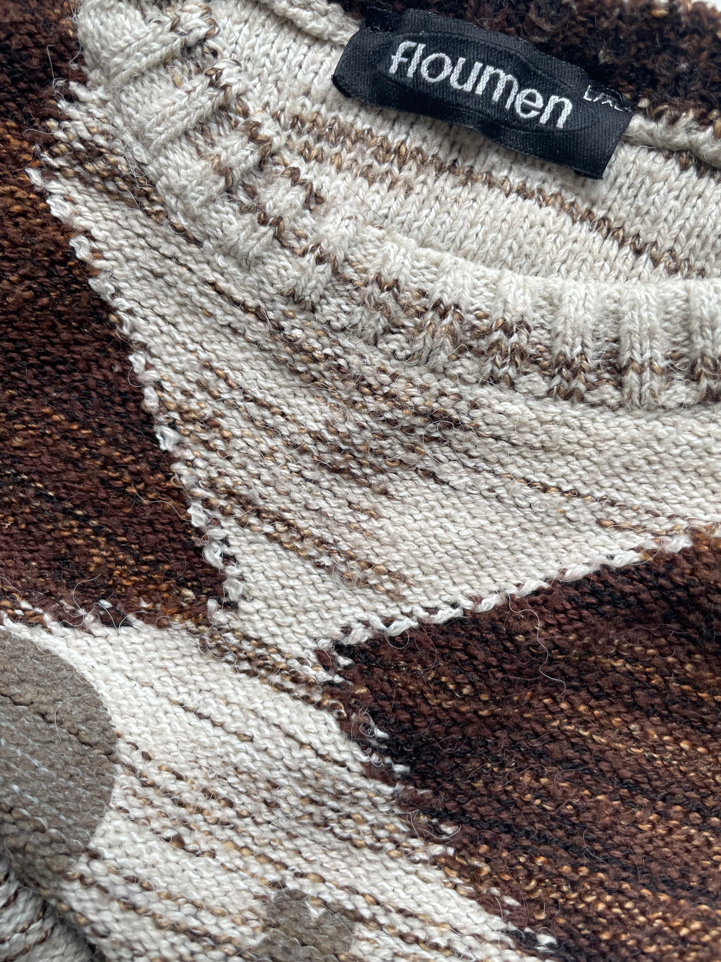 Knitted wool sweater