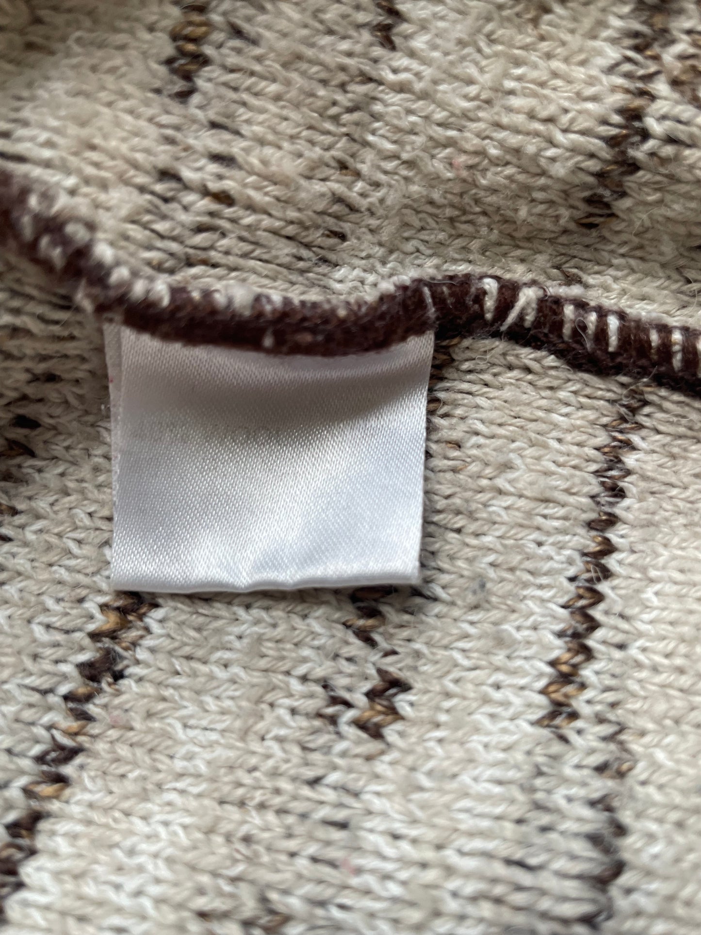 Knitted wool sweater