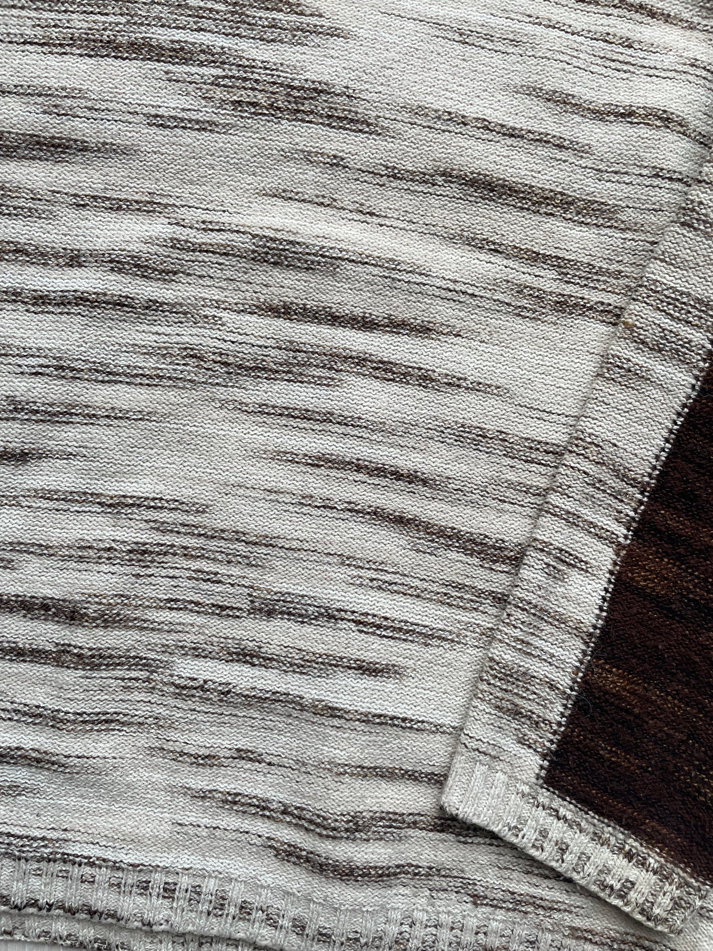 Knitted wool sweater