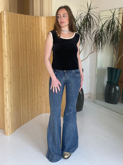 Sonia Rykiel velvet top