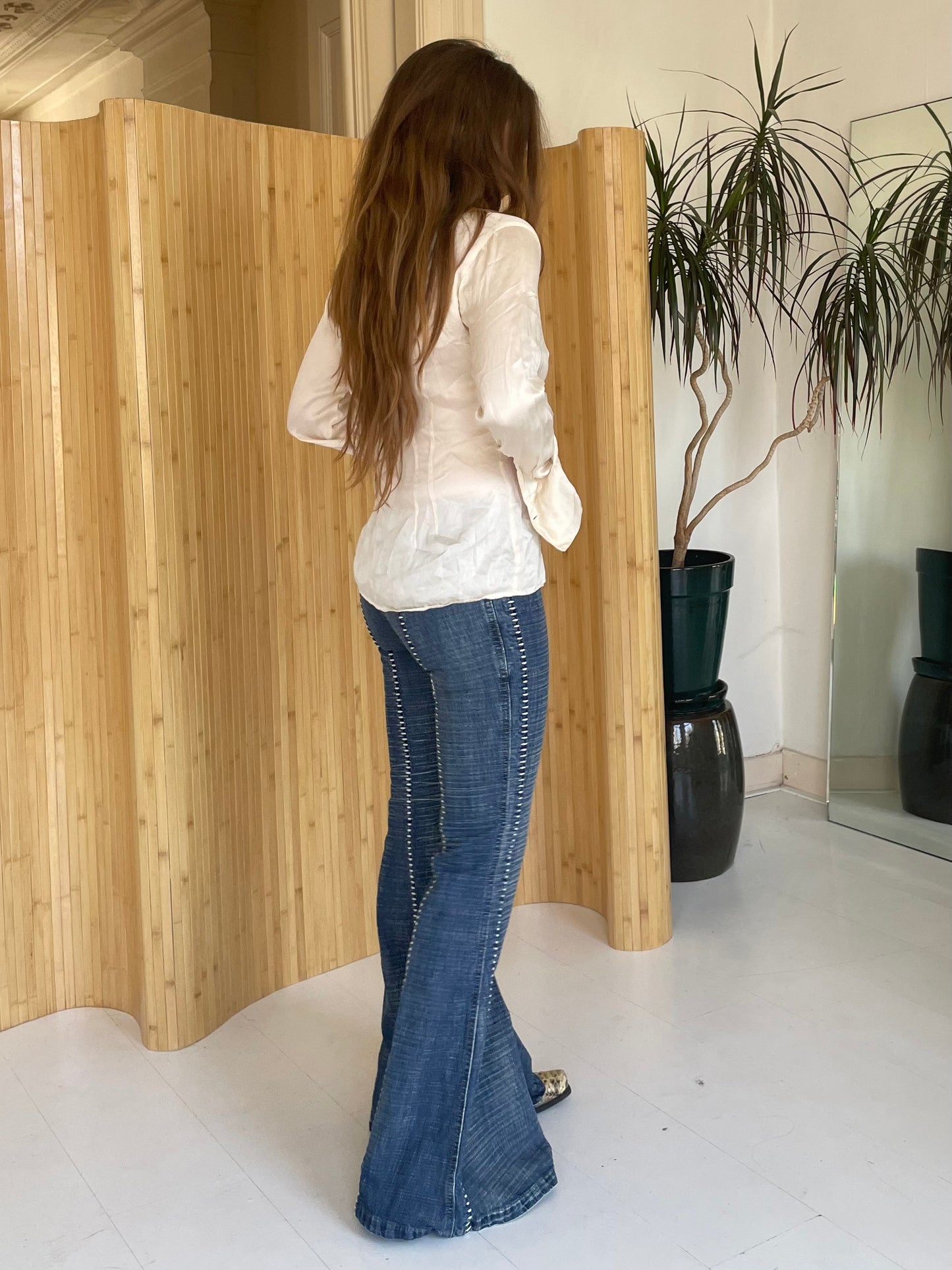 Silk Cacharel blouse