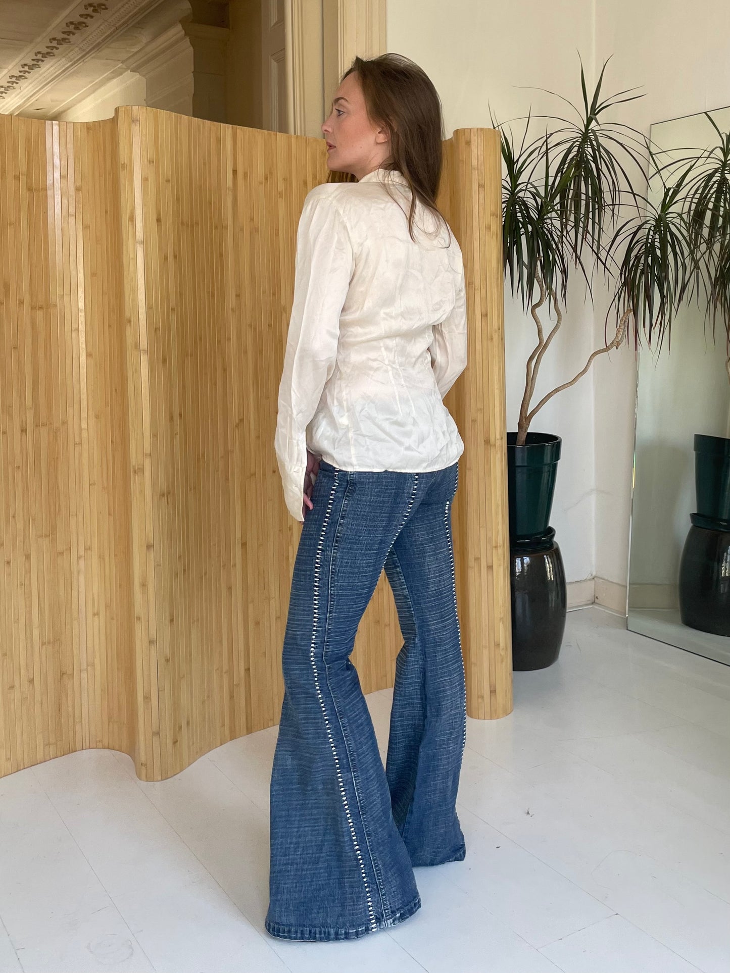 Silk Cacharel blouse