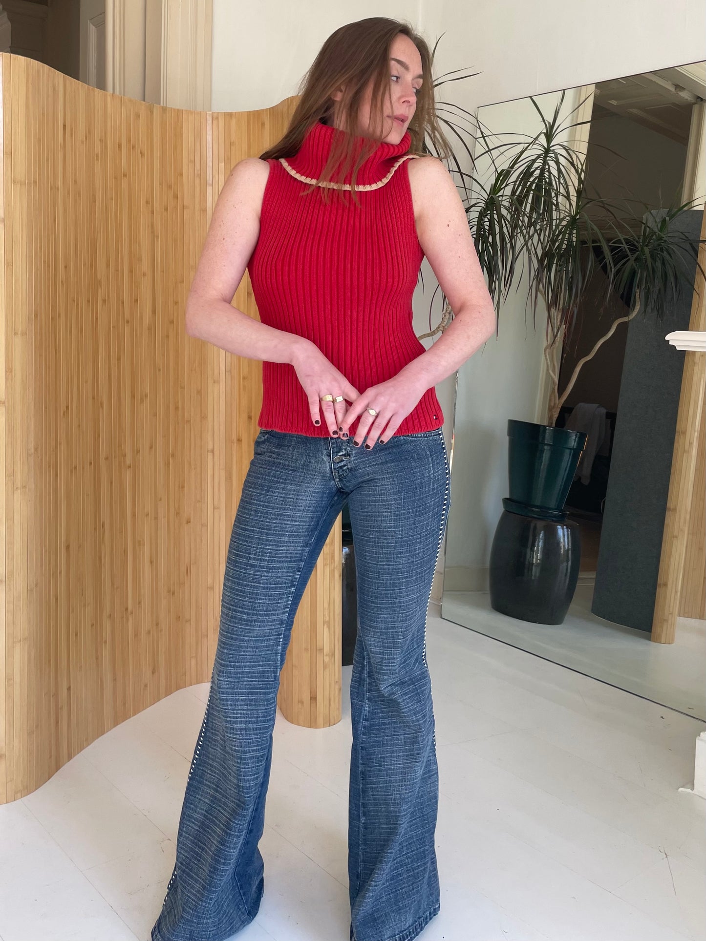 Knitted Tommy Hilfiger sleeveless sweater