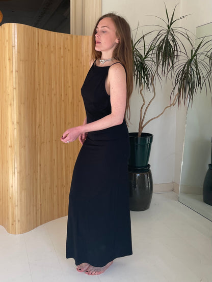 Open back dress