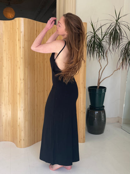 Open back dress