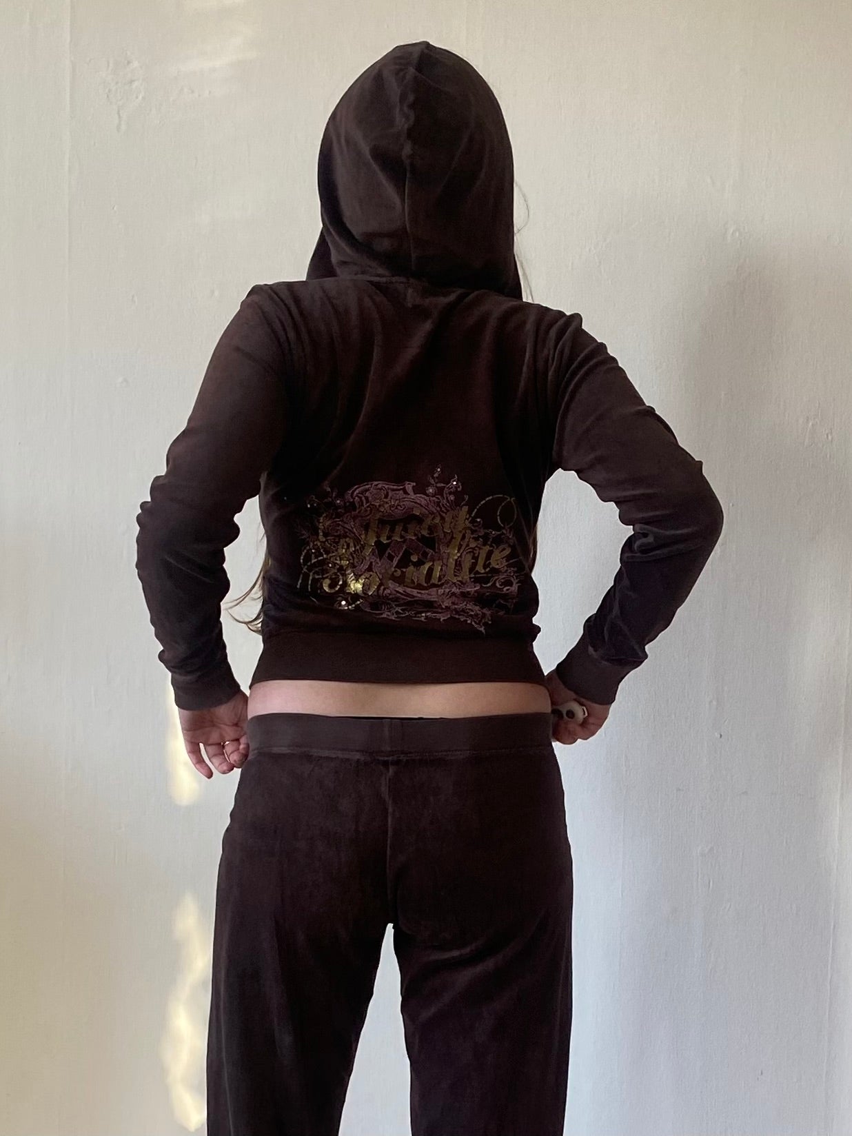 Vintage Juicy Couture brown tracksuit