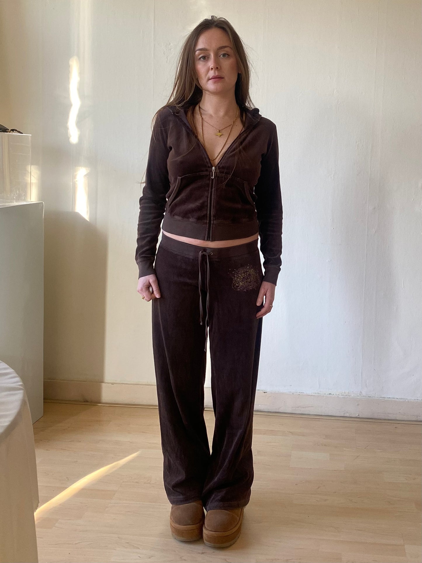 Vintage Juicy Couture brown tracksuit