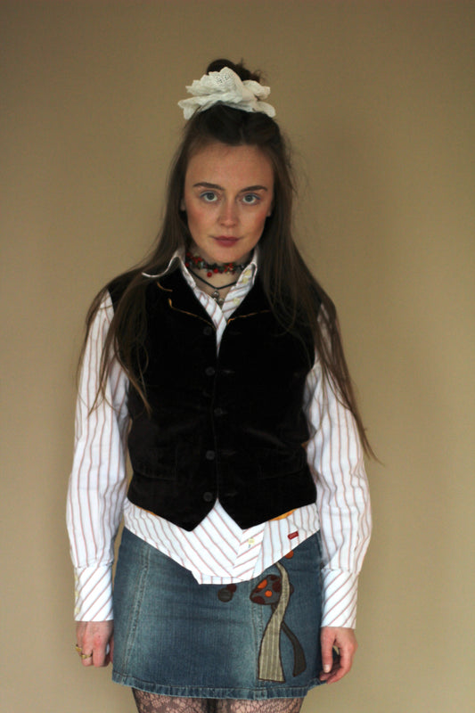 Etro velvet gilet