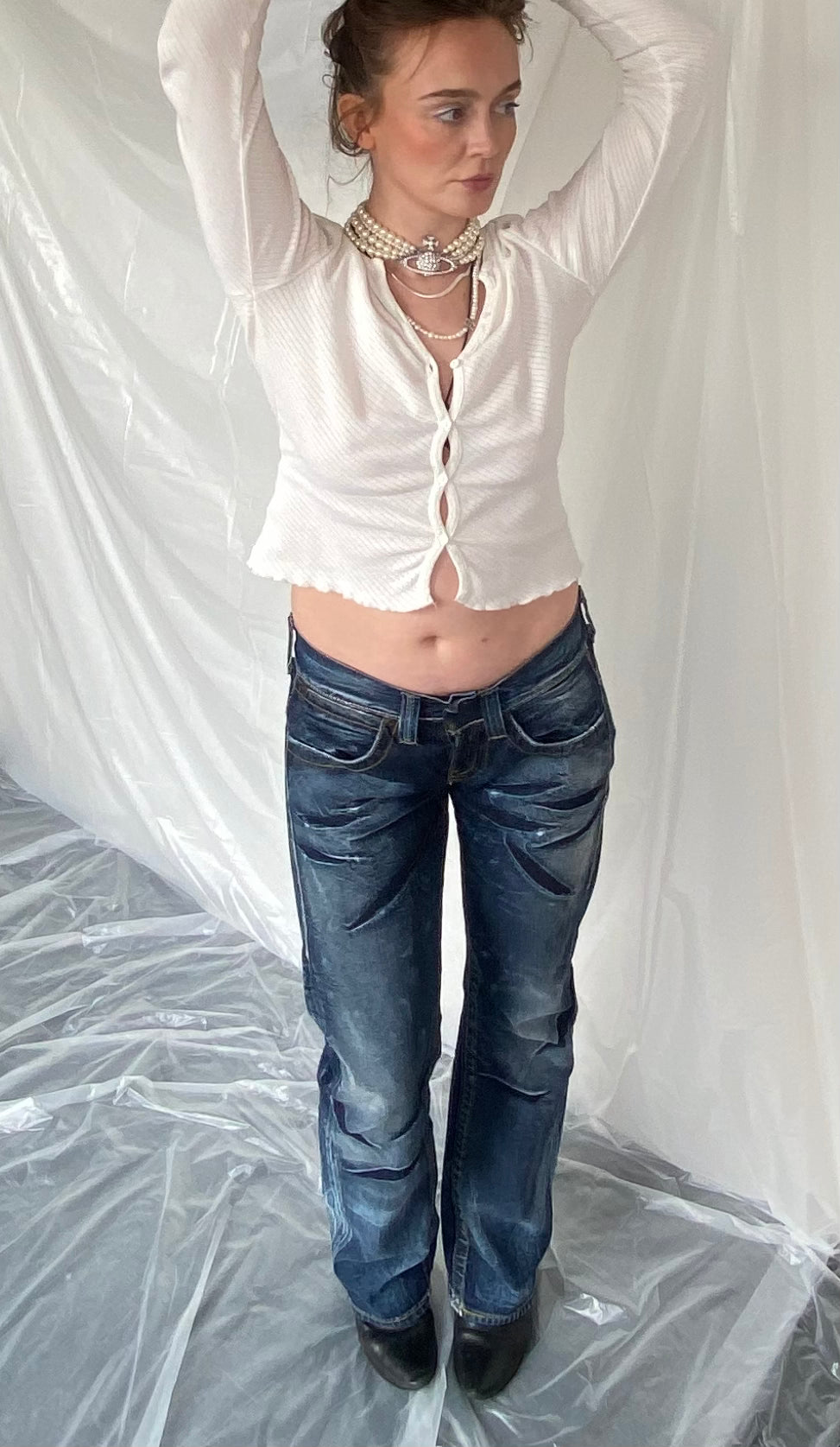 Vintage replay low waist jeans