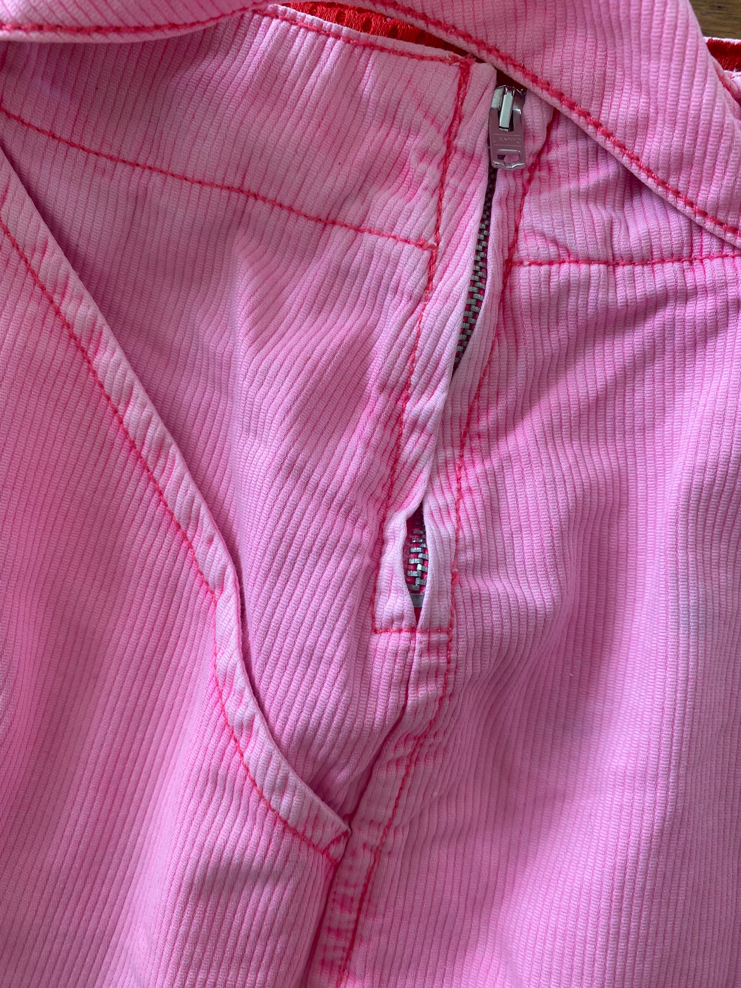 Jean Paul Gaultier pink mini skirt
