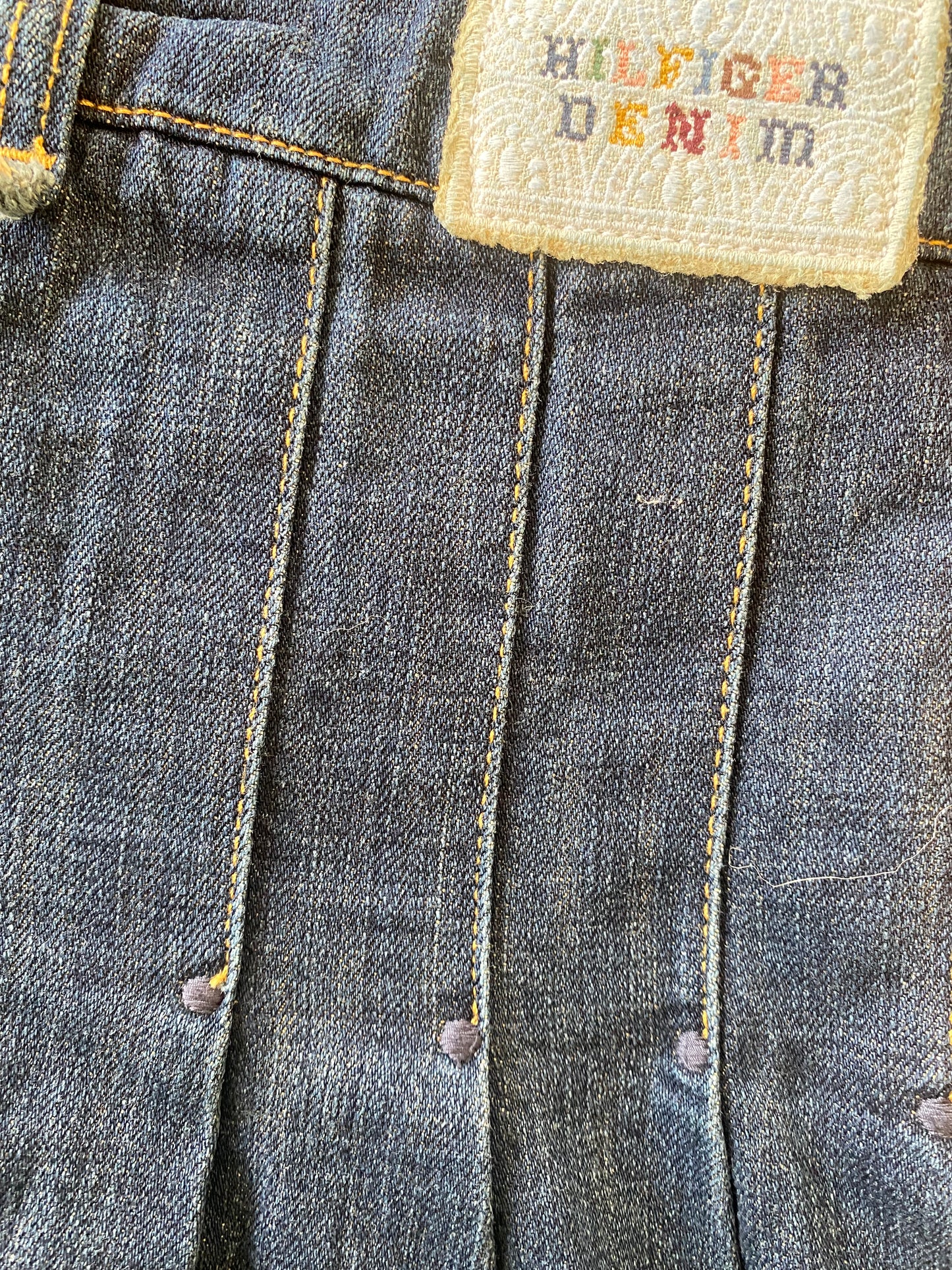 Tommy Hilfiger pleated skirt with buckles