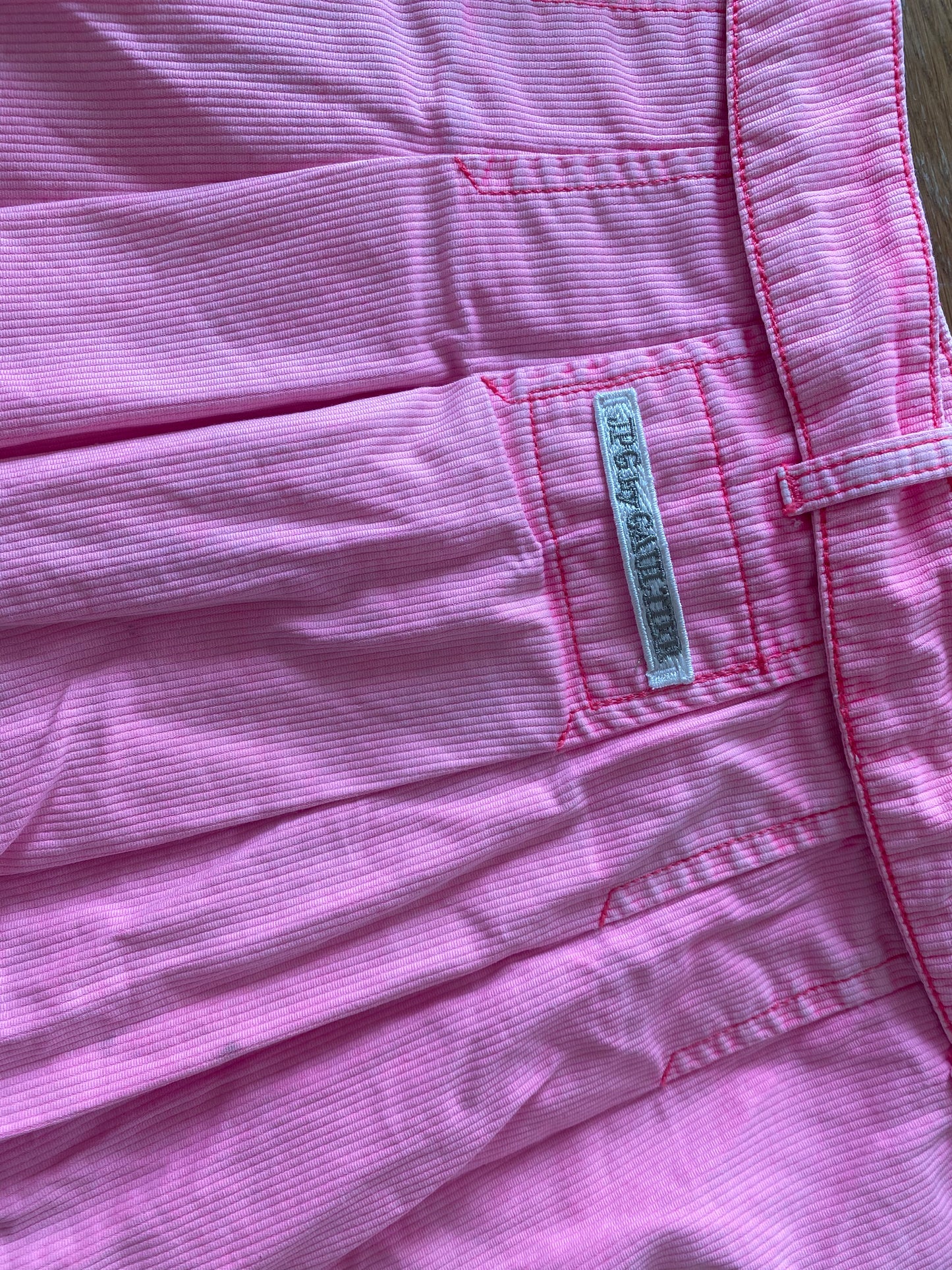 Jean Paul Gaultier pink mini skirt