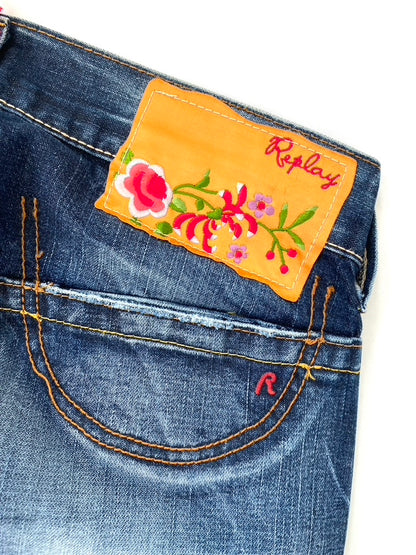 Vintage replay low waist jeans