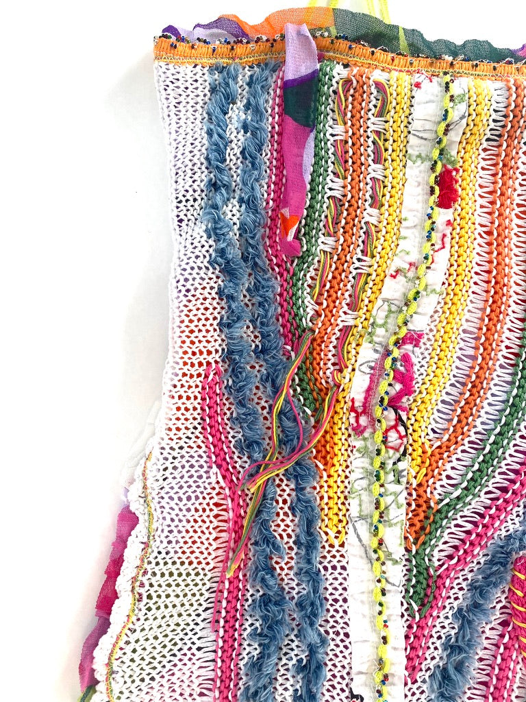 Crochet knitted tanktop