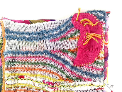 Crochet knitted tanktop
