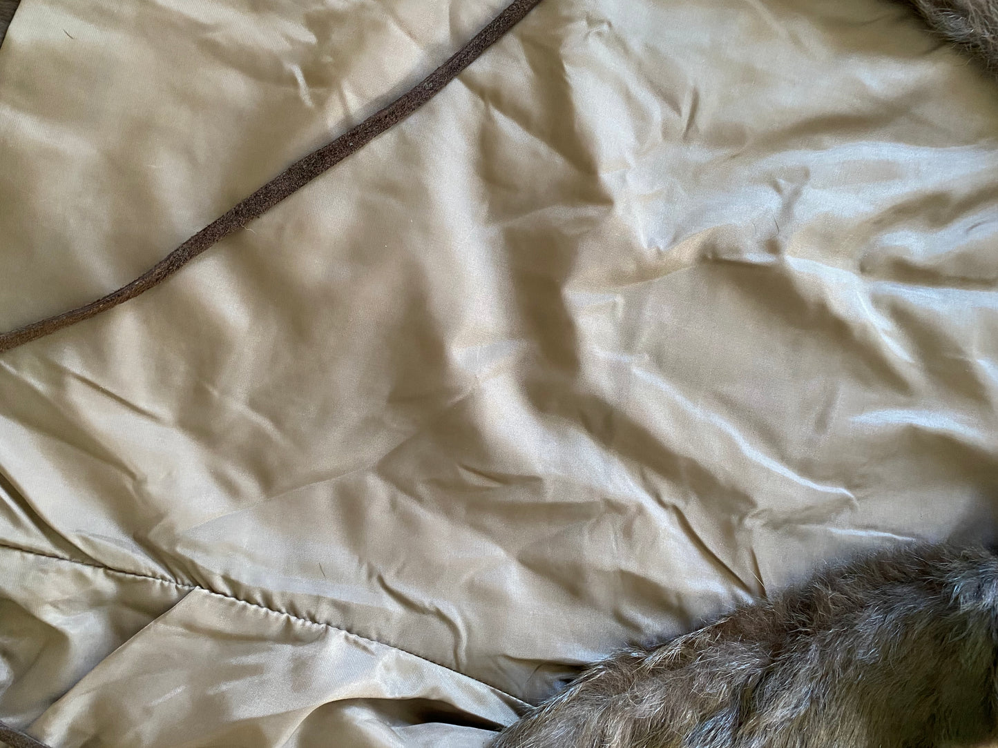 Stella Forest lace-up fur gilet