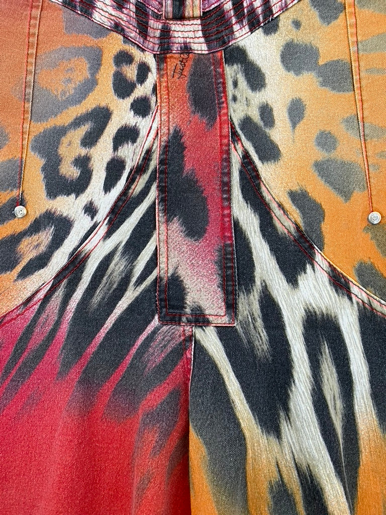 Just Cavalli tigerprint skirt