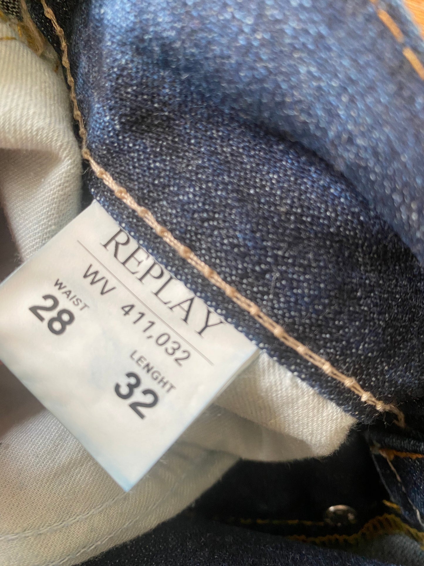 Vintage replay low waist jeans