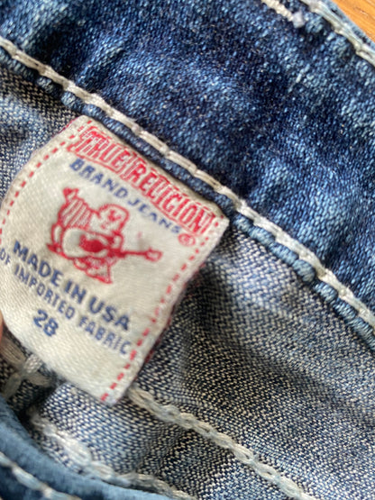 True religion low waist slim jeans