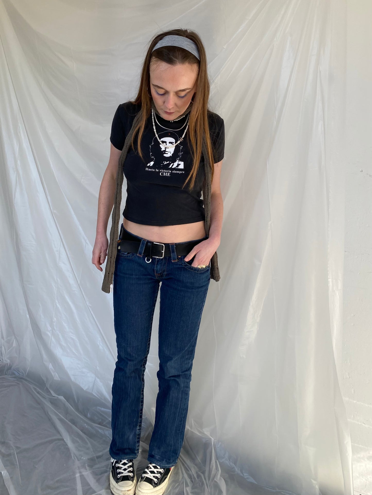 True religion low waist slim jeans