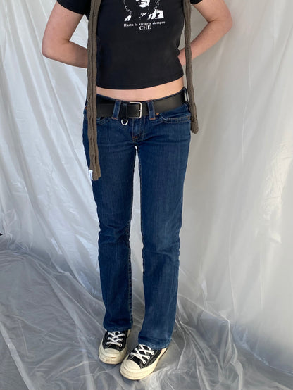 True religion low waist slim jeans