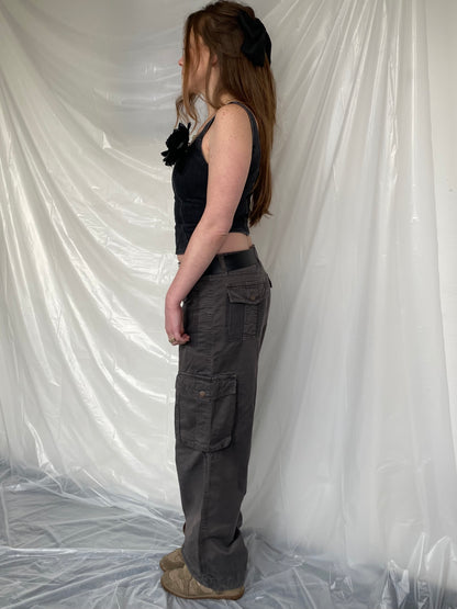 D&G grey cargo trousers