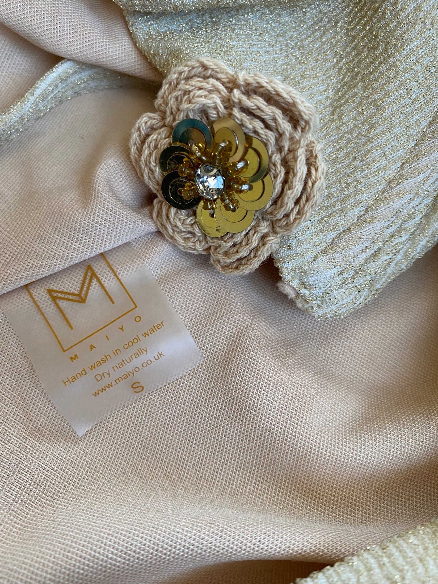Maiyo orchid flower details swimwear