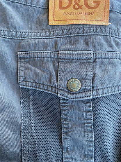 D&G grey cargo trousers