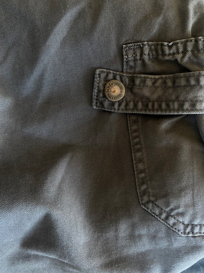 D&G grey cargo trousers